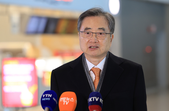 '방미' 조현 "상호관세 문제, 美 정부 인사·의회와도 소통할 것"