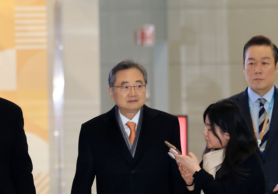 워싱턴으로 향하는 조현 장관