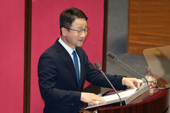 한병도 민주당 원내대표, 교섭단체 대표연설