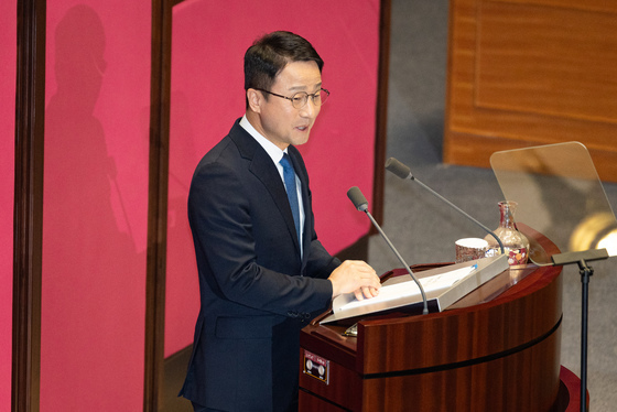 한병도 與 원내대표, 교섭단체 대표연설