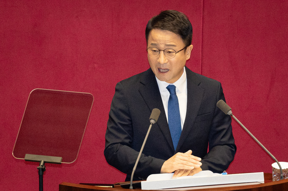 한병도 민주당 원내대표, 교섭단체 대표연설