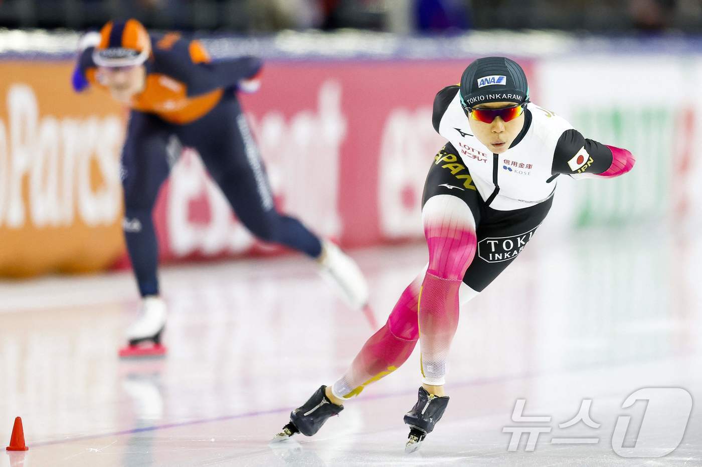 본문 이미지 - 다카기 미호가 2026 밀라노·코르티나담페초 동계 올림픽 스피드스케이팅 여자 500m에 출전할 전망이다. ⓒ AFP=뉴스1