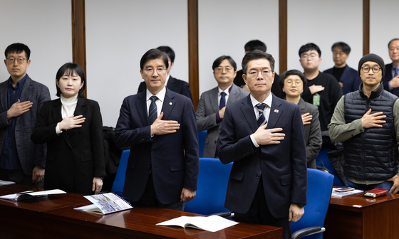 서울시 시내버스 준공영제 정책 토론회 참석한 정원오 성동구청장