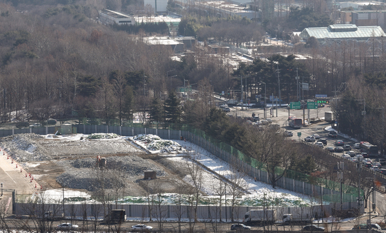 착공 앞둔 삼표레미콘 부지