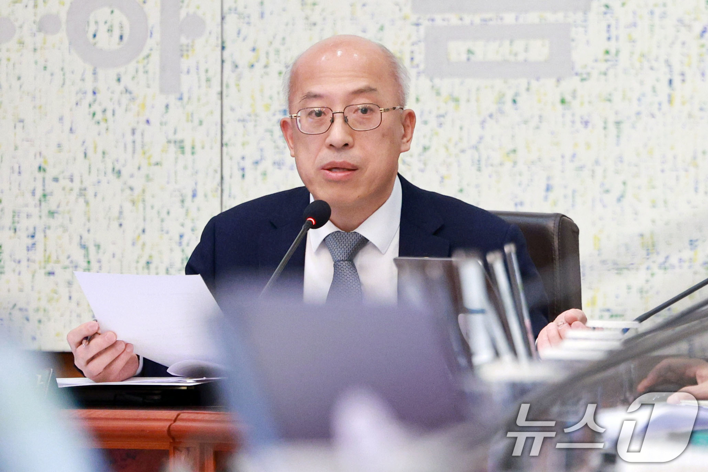 (서울=뉴스1) 허경 기자 = 조원철 법제처장이 3일 청와대에서 열린 국무회의에서 발언하고 있다. (청와대통신사진기자단) 2026.2.3/뉴스1