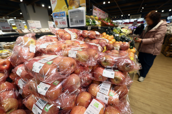 설 앞두고 사과 10% 이상 급등