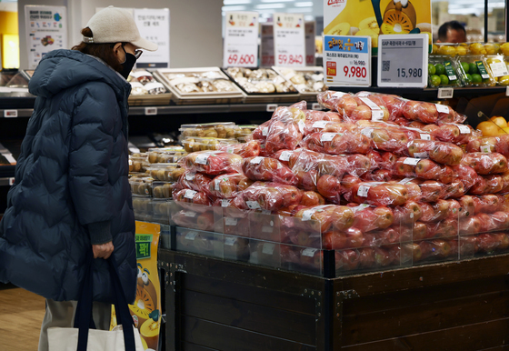 설 앞두고 사과 10% 이상 급등