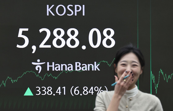 종가 기준 사상 최고치 경신한 코스피