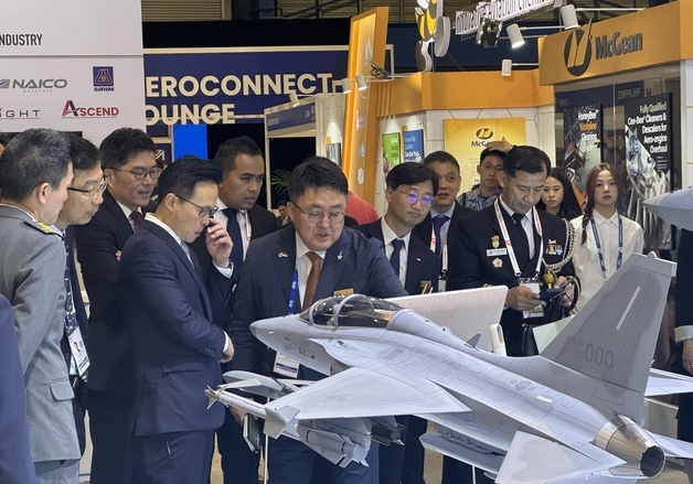 KAI, 싱가포르 에어쇼서 KF-21 선봬…동남아 시장 공략