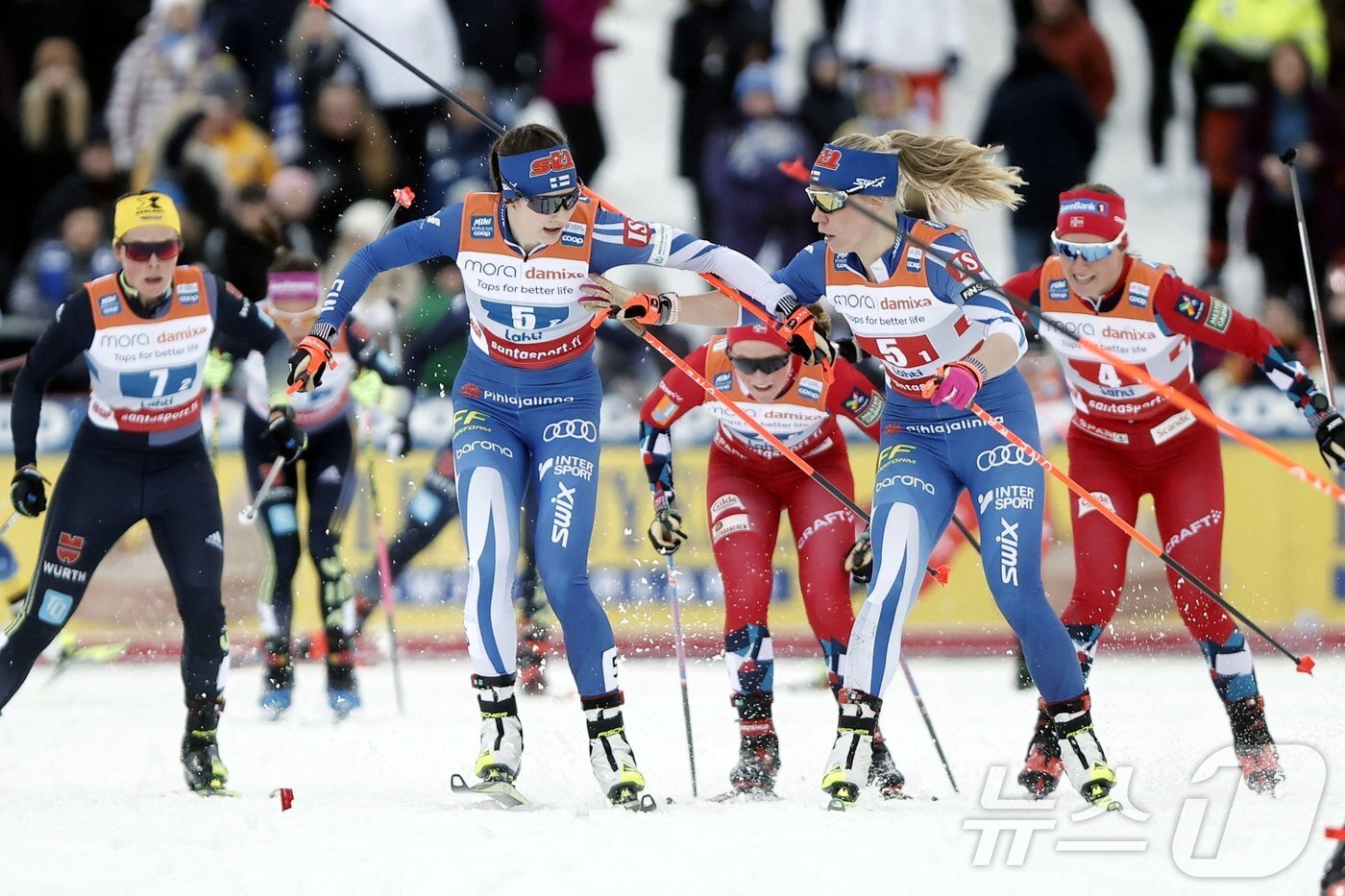 본문 이미지 - 동계 올림픽의 '터줏대감' 크로스컨트리 스키. ⓒ AFP=뉴스1