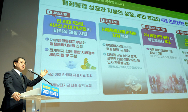 전남·광주 행정통합 도민공청회, 공론의 장 역할 '톡톡히'