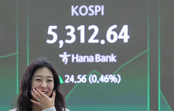 코스피 '5300선 재탈환'