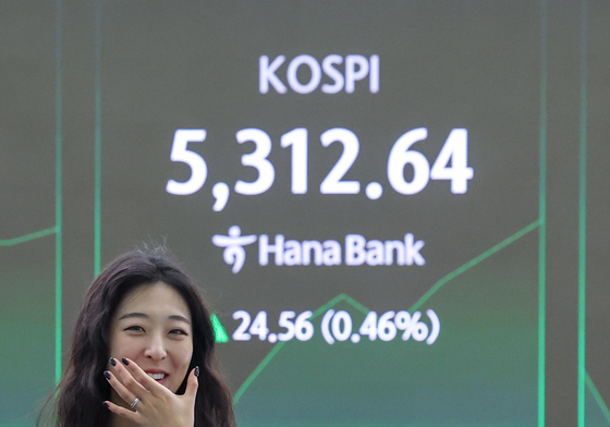 코스피 '5300선 재탈환'