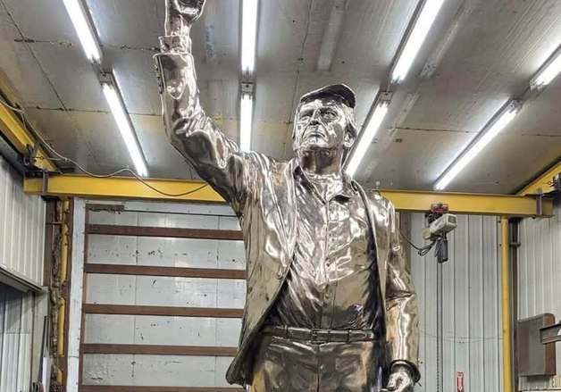 북한 생각나네…美 G20 정상회의에 '7미터' 트럼프 동상 뜬다