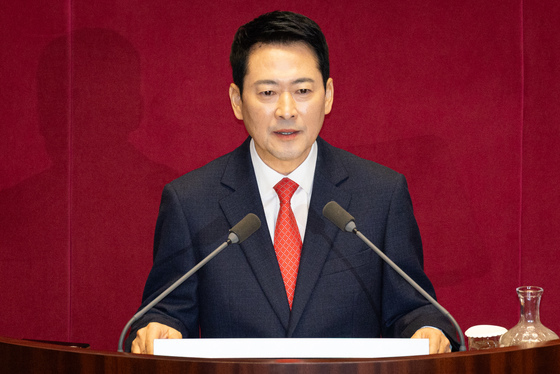 장동혁 대표, 교섭단체 대표연설