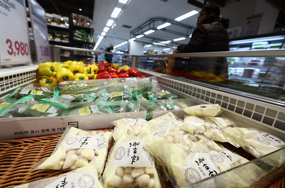 깐마늘 평균 가격 15% 올라