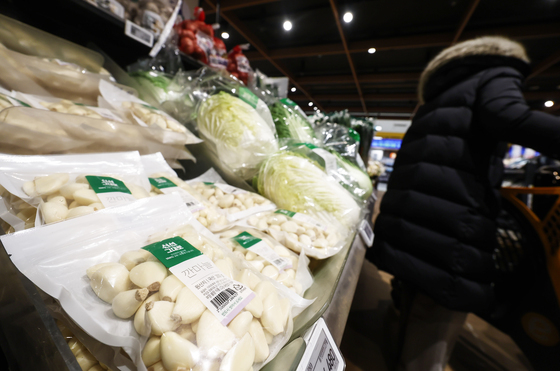 깐마늘 평균 가격 15% 올라