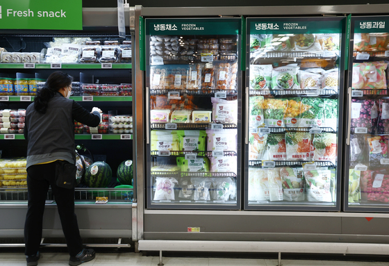 채소값 출렁이자 냉동채소 수요 증가