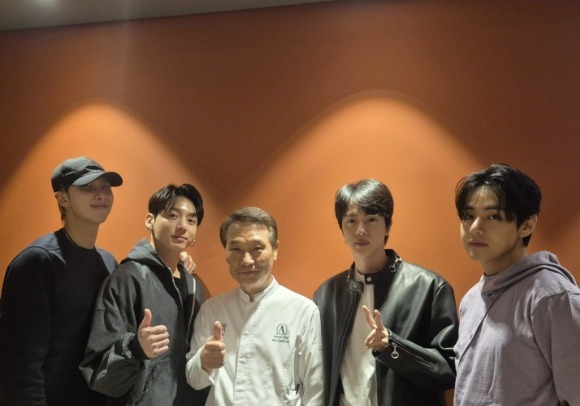 '흑백요리사2' 후덕죽, 월드스타 만났다…BTS 앞 "팬입니다" [N샷]
