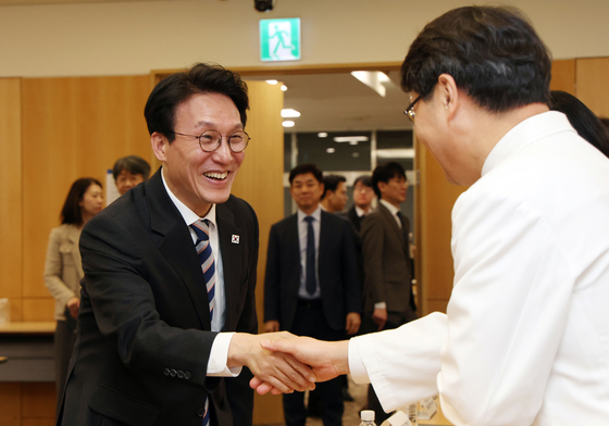 분당서울대학교병원 방문한 김민석 국무총리