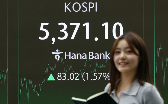 코스피, 상승 마감