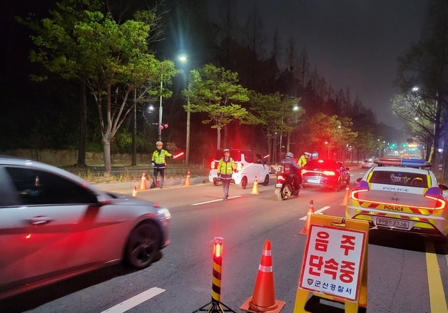 전북 경찰, 연말연시 음주 운전자 398명 적발…사망자 없어