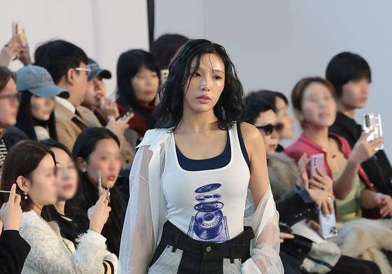 라잇썸 초원, 서울패션위크 모델 변신