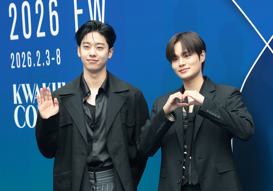 김동현·이대휘, 서울패션위크 참석