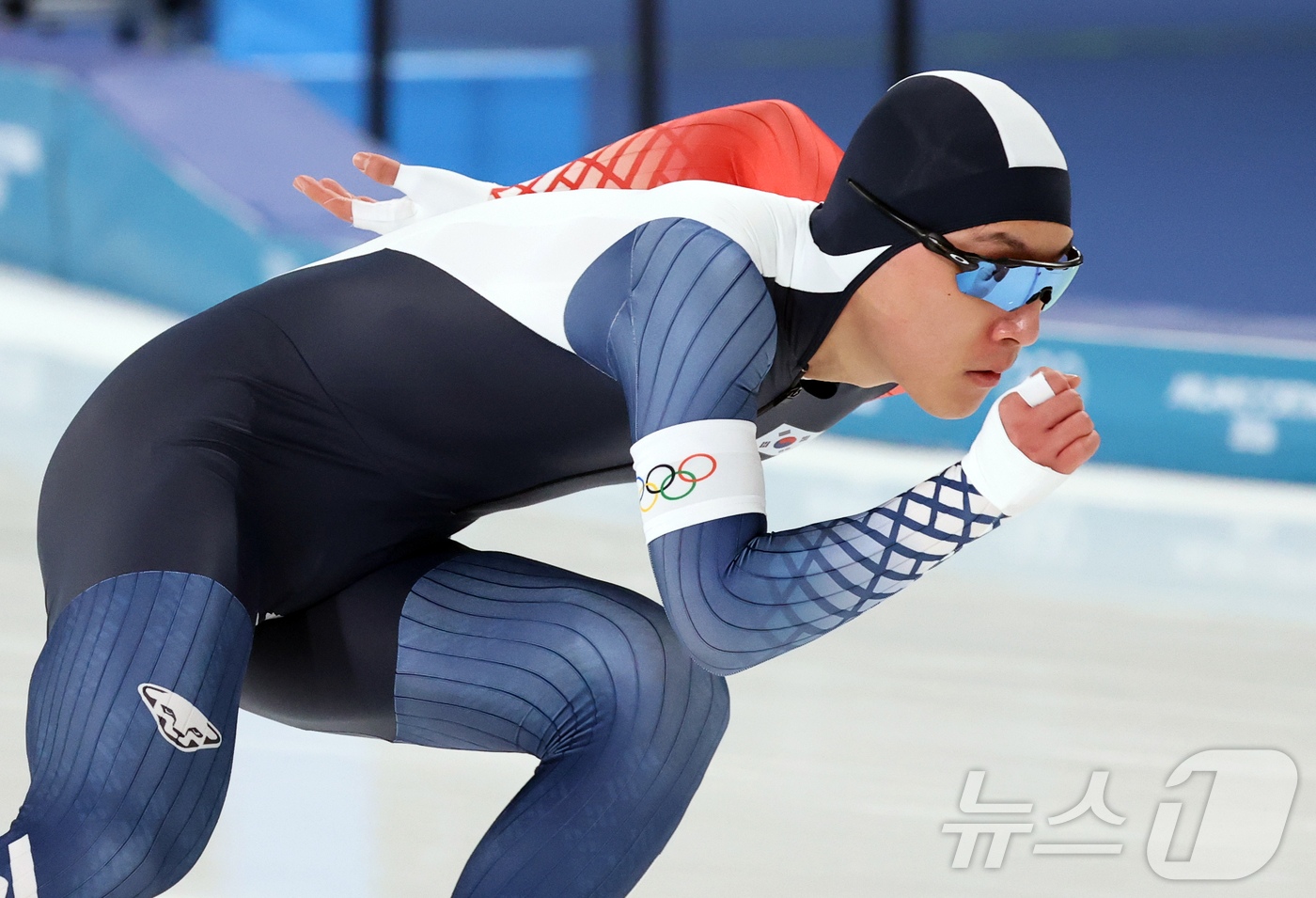 (밀라노=뉴스1) 김진환 기자 = 2026 밀라노·코르티나담페초 동계올림픽 개막을 이틀 앞둔 4일(현지시간) 이탈리아 밀라노 스피드스케이팅 스타디움에서 열린 남자 스피드스케이팅 5 …