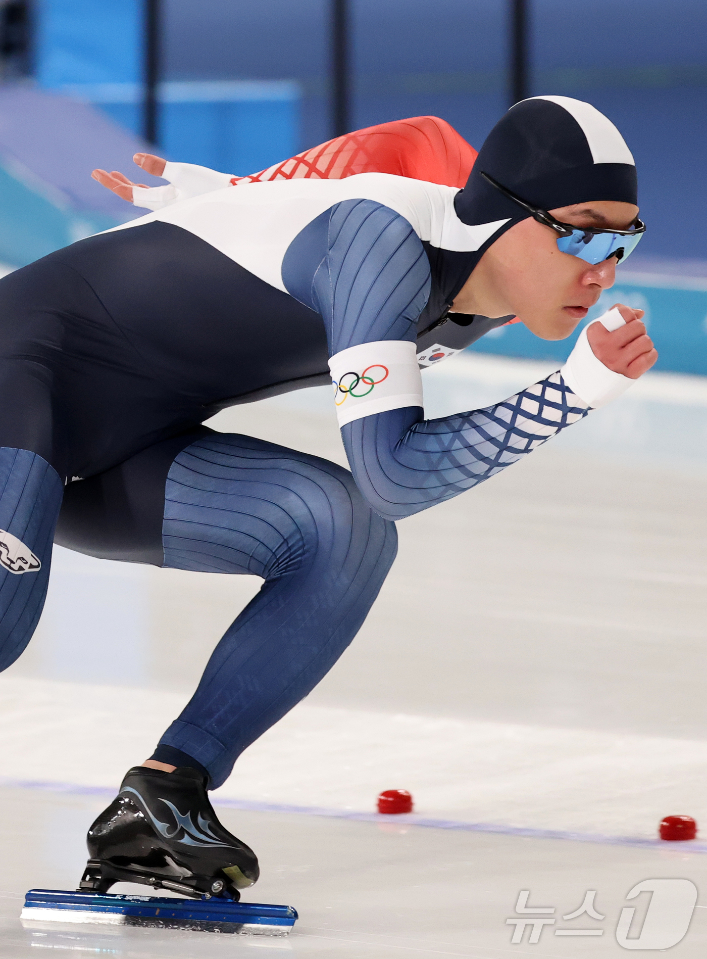 (밀라노=뉴스1) 김진환 기자 = 2026 밀라노·코르티나담페초 동계올림픽 개막을 이틀 앞둔 4일(현지시간) 이탈리아 밀라노 스피드스케이팅 스타디움에서 열린 남자 스피드스케이팅 5 …