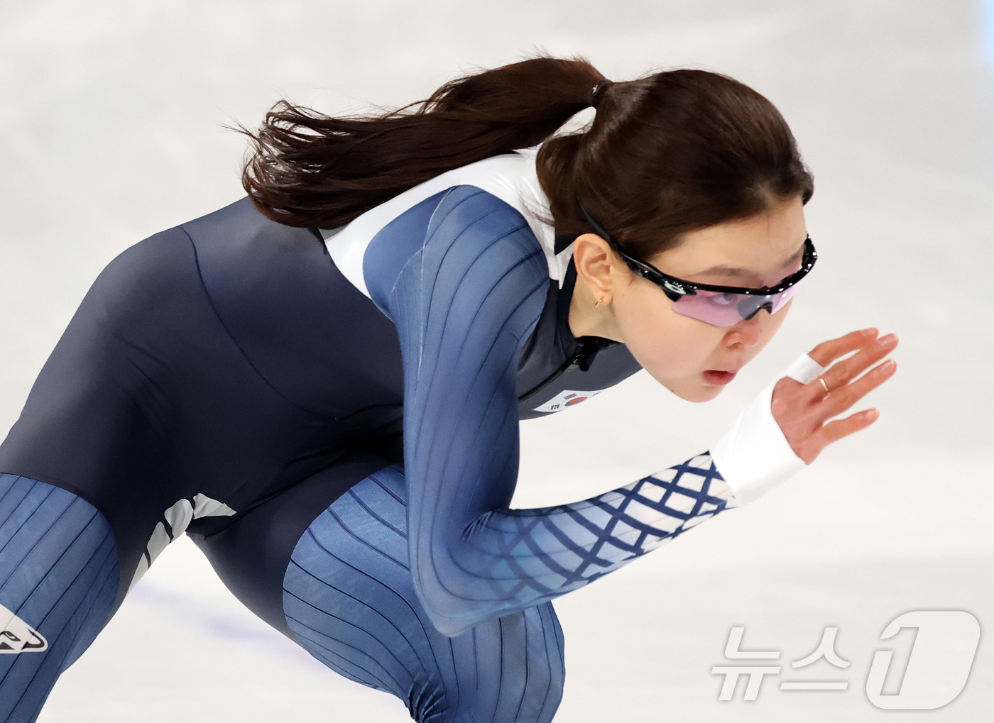 (밀라노=뉴스1) 김진환 기자 = 2026 밀라노·코르티나담페초 동계올림픽 개막을 이틀 앞둔 4일(현지시간) 이탈리아 밀라노 스피드스케이팅 스타디움에서 열리는 여자 스피드스케이팅 …