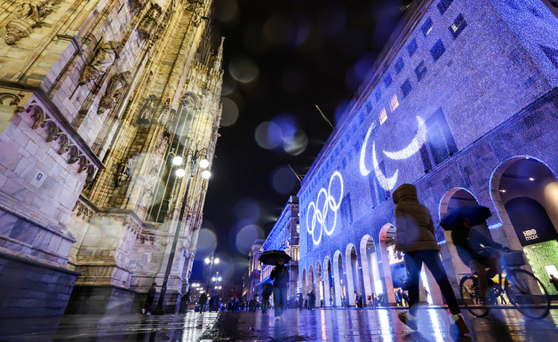 올림픽 분위기 물씬 나는 밀라노