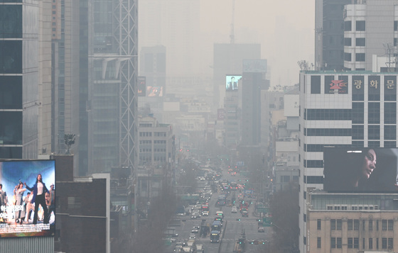 서울시, 오후 9시 초미세먼지 주의보 발령