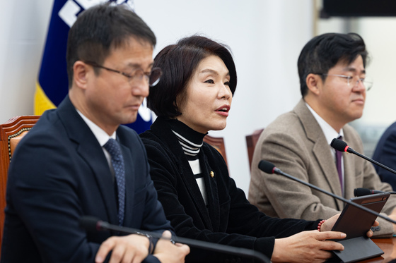 한정애 "국힘, 부동산 정책 온갖 트집…MB땐 맞고 지금은 틀리나"