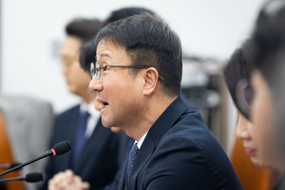 모두 발언하는 한병도 민주당 원내대표