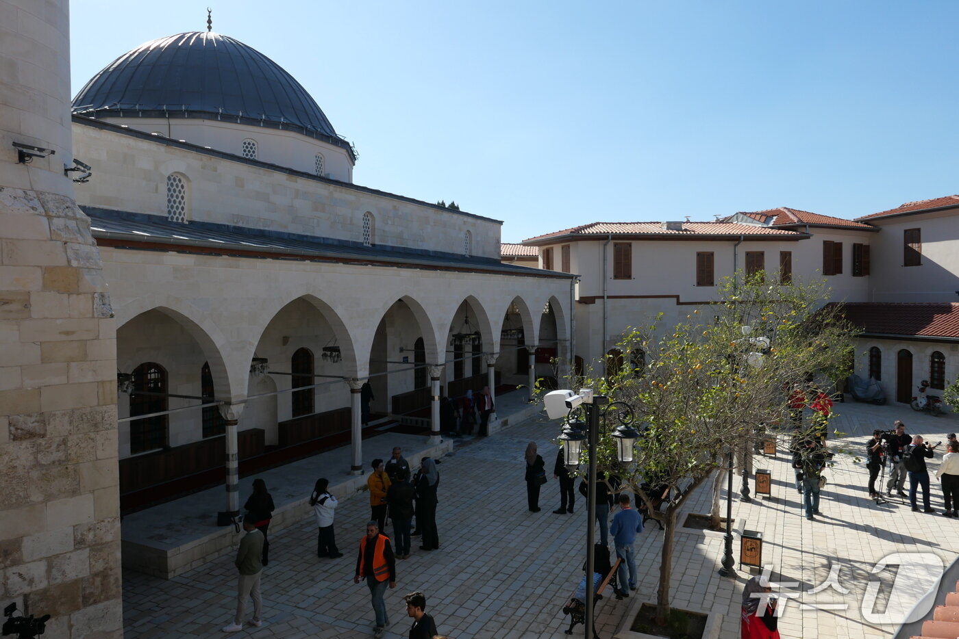 본문 이미지 - 4일(현지시간) 아나톨리아 지역에 최초로 세워진 모스크 '하비브-이 네자르 모스크(Habib-i Nejjar Mosque)'의 모습. 2026.02.04/뉴스1