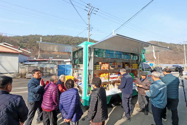 "장보기 걱정 뚝"…임실군, 농촌지역 '찾아가는 이동장터' 운영