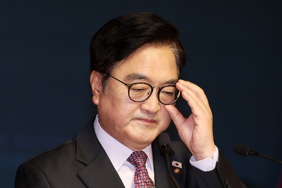 우의장, 오늘 與원내지도부와 공관서 만찬…"野도 부를듯"