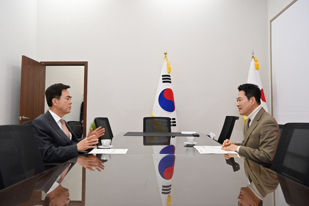 국회 간 김태흠 지사 "정부가 쥔 재정과 권한 과감히 이양해야"