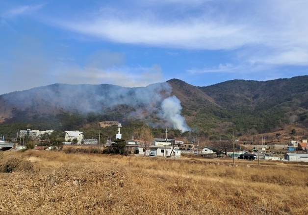 창원 진동면 야산서 산불…48분만 진화