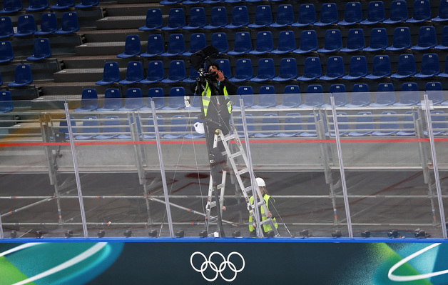 이탈리아 '만만디'?…개막 코앞인데 아직 온통 '공사판'[올림픽]