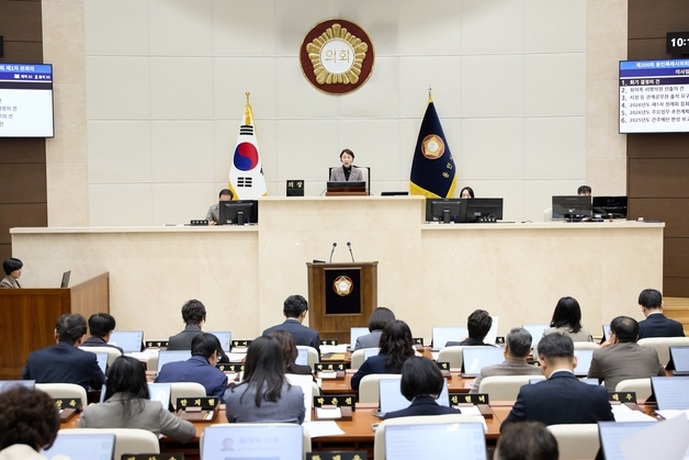 용인시의회, 첫 임시회 개회…조례안·동의안 등 20개 안건 심의