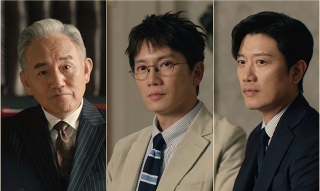 '판사 이한영' 손병호, 지성 향한 의미심장 눈빛…긴장감 증폭