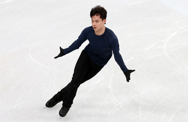 훈련하는 김현겸