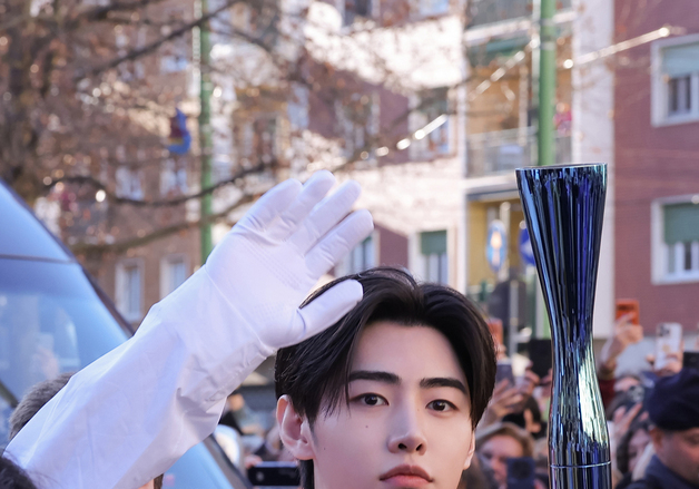 엔하이픈 성훈, 성화 봉송 마무리 "올림픽 무대 가수로 참여…감격"