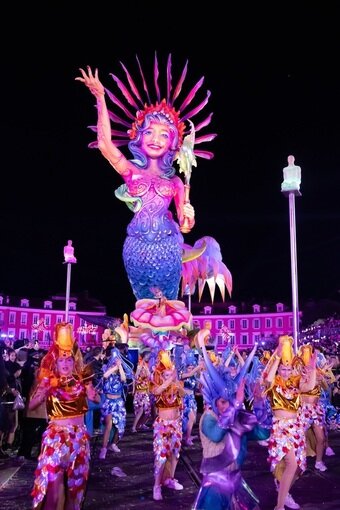 본문 이미지 - 니스 카니발 퍼레이드(OTMNCA 제공)