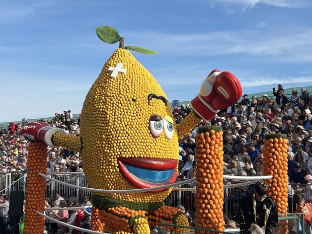 본문 이미지 - 망통 레몬 축제(Ville de Menton 제공)