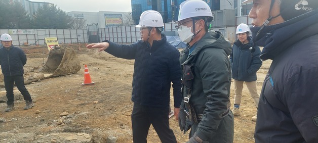 고용노동부 서산지청, 건설현장 화재·폭발 예방 불시 점검