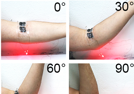 몸에 붙이고 늘려도 용량 그대로…'늘어나는 전원장치' 개발