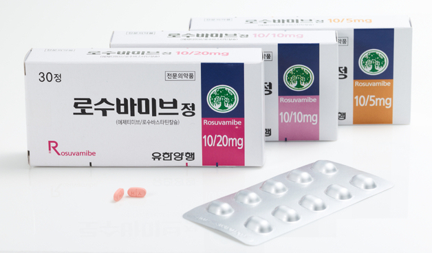 이상지질혈증 치료제 유한양행 '로수바미브', 원외처방액 연 1000억 넘었다